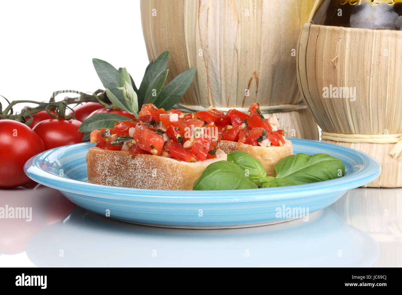 Geesthacht, Bruschetta Banque D'Images