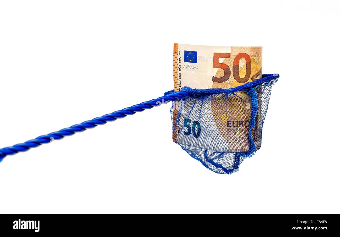 billet de 50 euros Banque D'Images