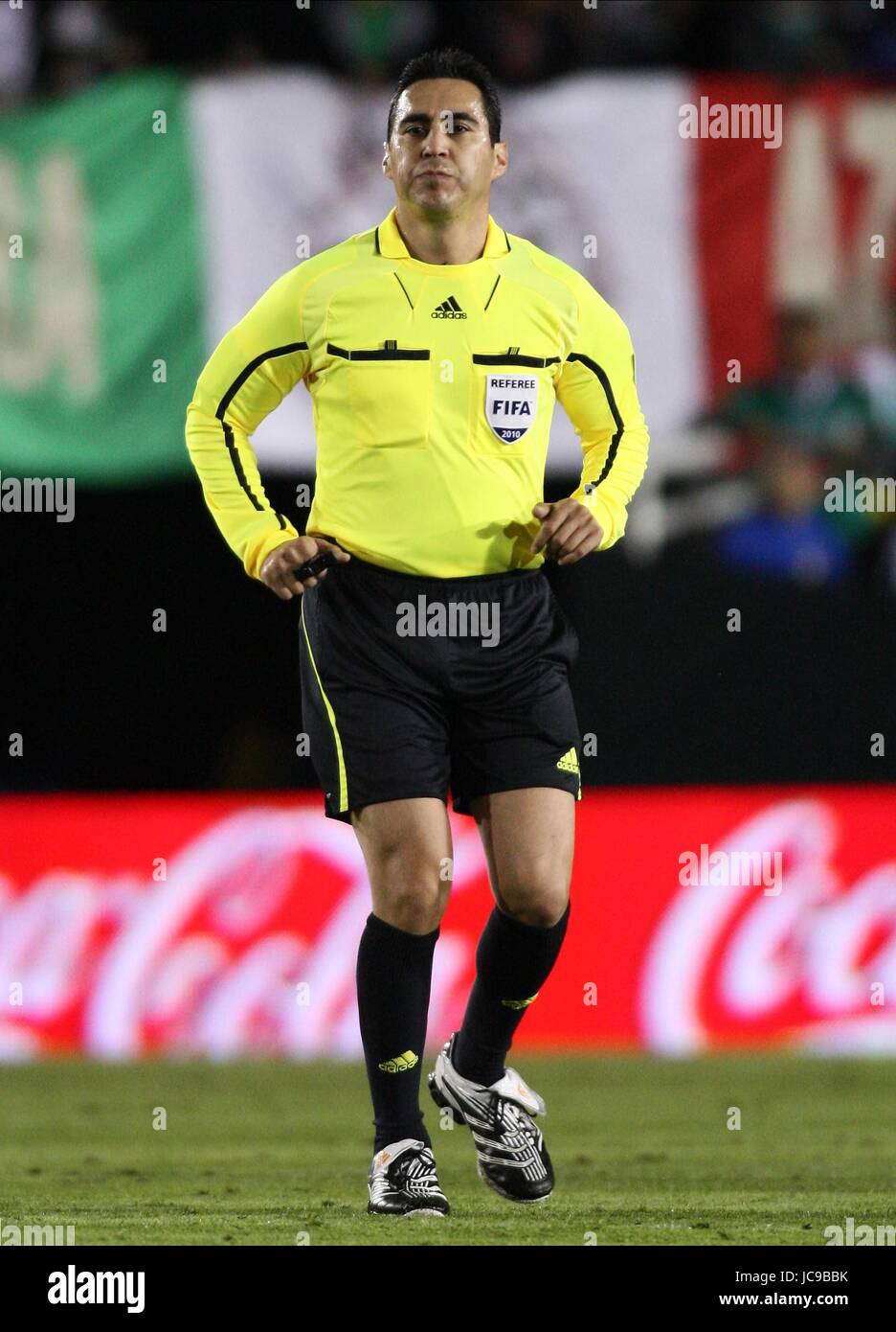 Jaïr MARRUFO REFERRE FIFA DE USA PASADENA LOS ANGELES CA USA 03 Mars 2010 Banque D'Images