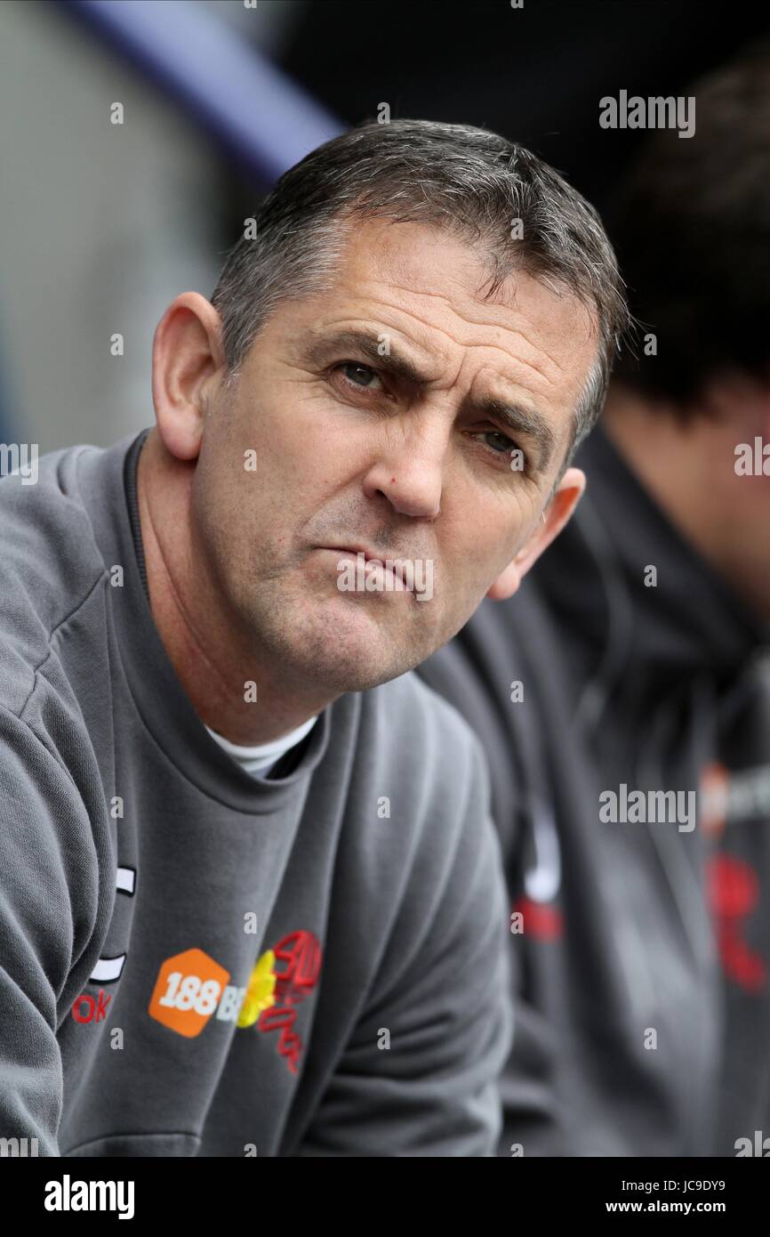 OWEN COYLE BOLTON WANDERERS V ASTON VILLA STADE REEBOK BOLTON ANGLETERRE 03 Avril 2010 Banque D'Images