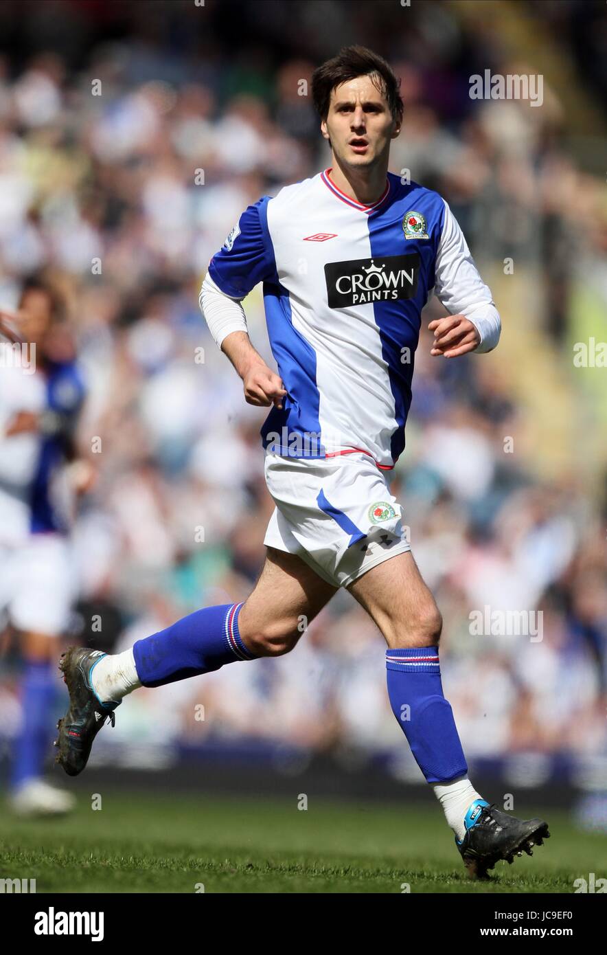 NIKOLA KALINIC Blackburn Rovers FC BLACKBURN EWOOD PARK ANGLETERRE 11 Avril 2010 Banque D'Images