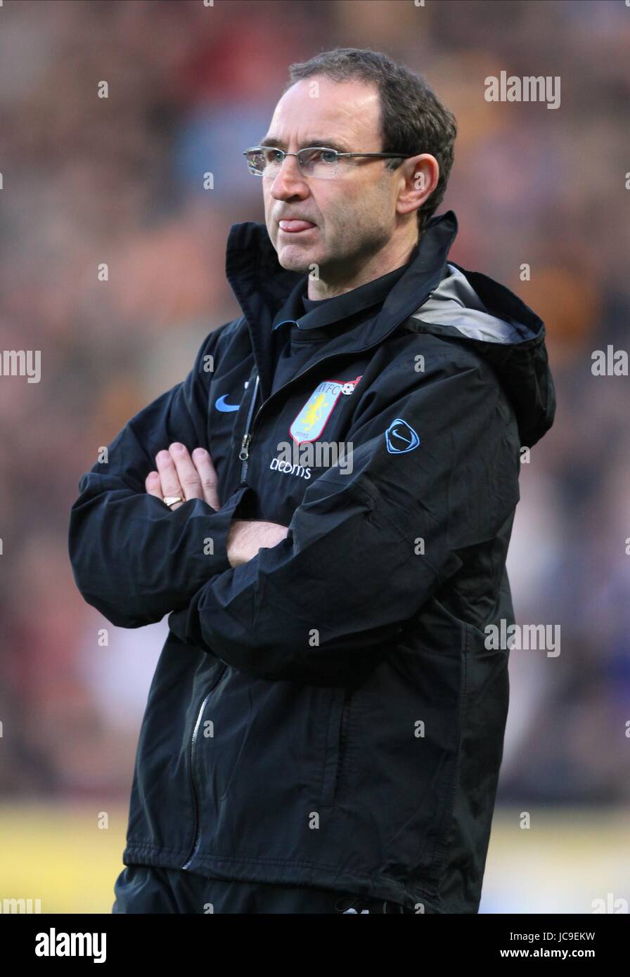 MARTIN O'NEILL HULL CITY V ASTON VILLA KC Stadium HULL ANGLETERRE 21 Avril 2010 Banque D'Images