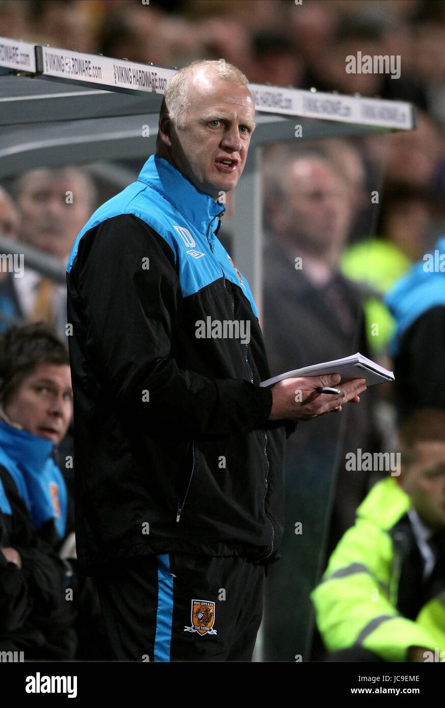 IAN DOWIE HULL CITY V ASTON VILLA KC Stadium HULL ANGLETERRE 21 Avril 2010 Banque D'Images