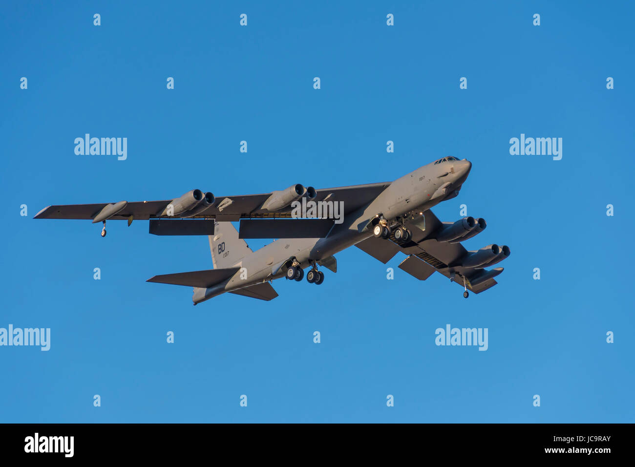 BOSSIER CITY, Louisiane, U.S.A., 2017-Jan.24 : UN B 52 L'US Air Force Bomber, affecté à l'Armée de l'air Global Strike Command's Eighth Air Force. Banque D'Images