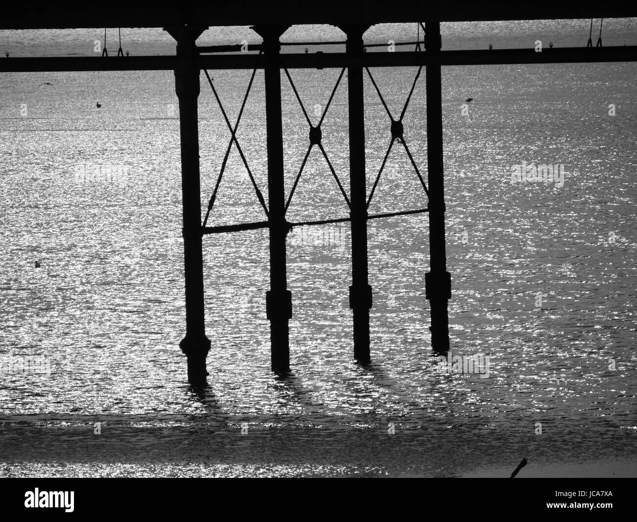 Jetée de Southend, Southend On Sea, Essex, Angleterre, RU, > Banque D'Images