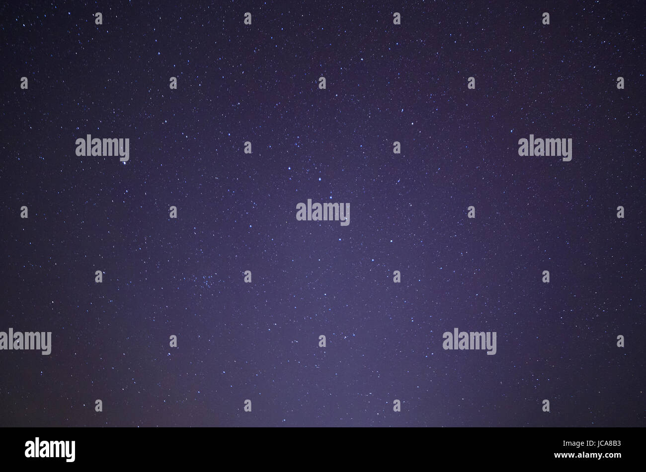 Ciel étoilé Avec La Grande Ourse Et La Petite Ourse