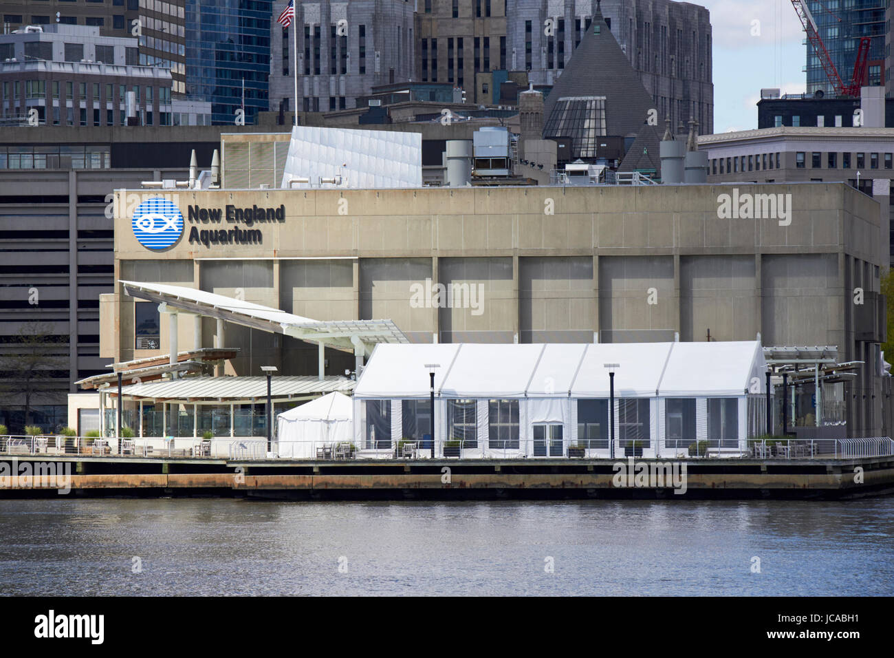 L'Aquarium de Nouvelle Angleterre Boston USA Banque D'Images