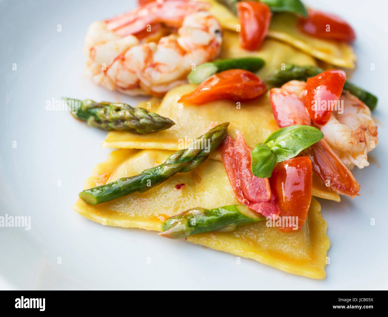 Plat italien tipical Banque D'Images