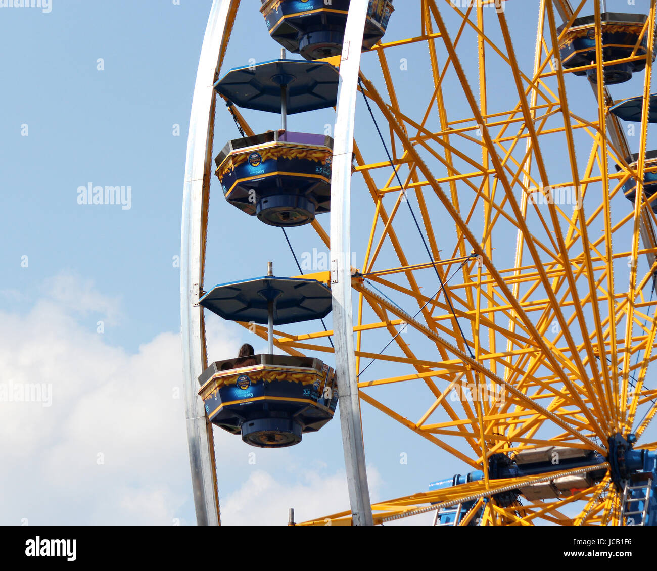 Grande roue au state fair Banque D'Images