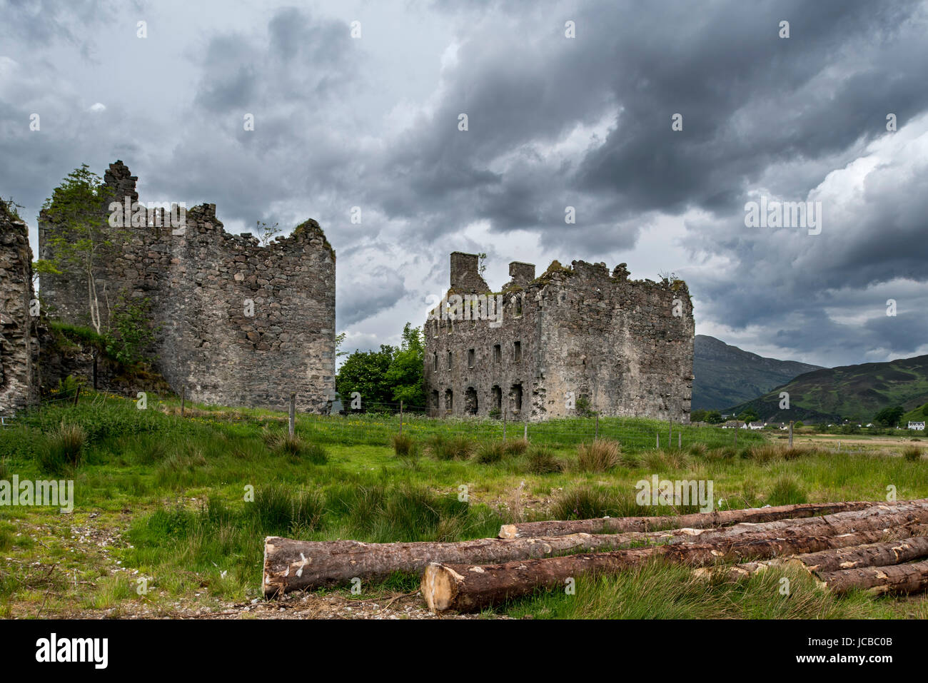 18e siècle Bernera Barracks près de Glenelg, Ross et Cromarty dans l'ouest des Highlands d'Écosse Banque D'Images