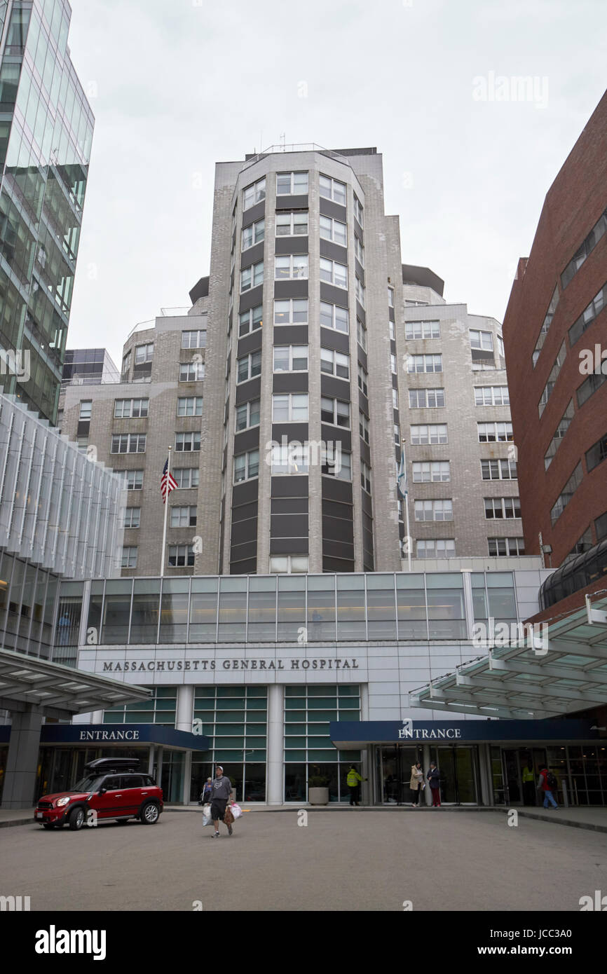 Massachusetts General Hospital de Boston USA Banque D'Images