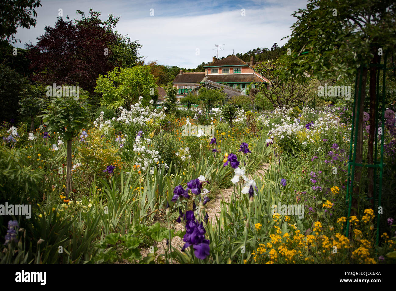 Maison et jardin claude monet Banque de photographies et d’images à