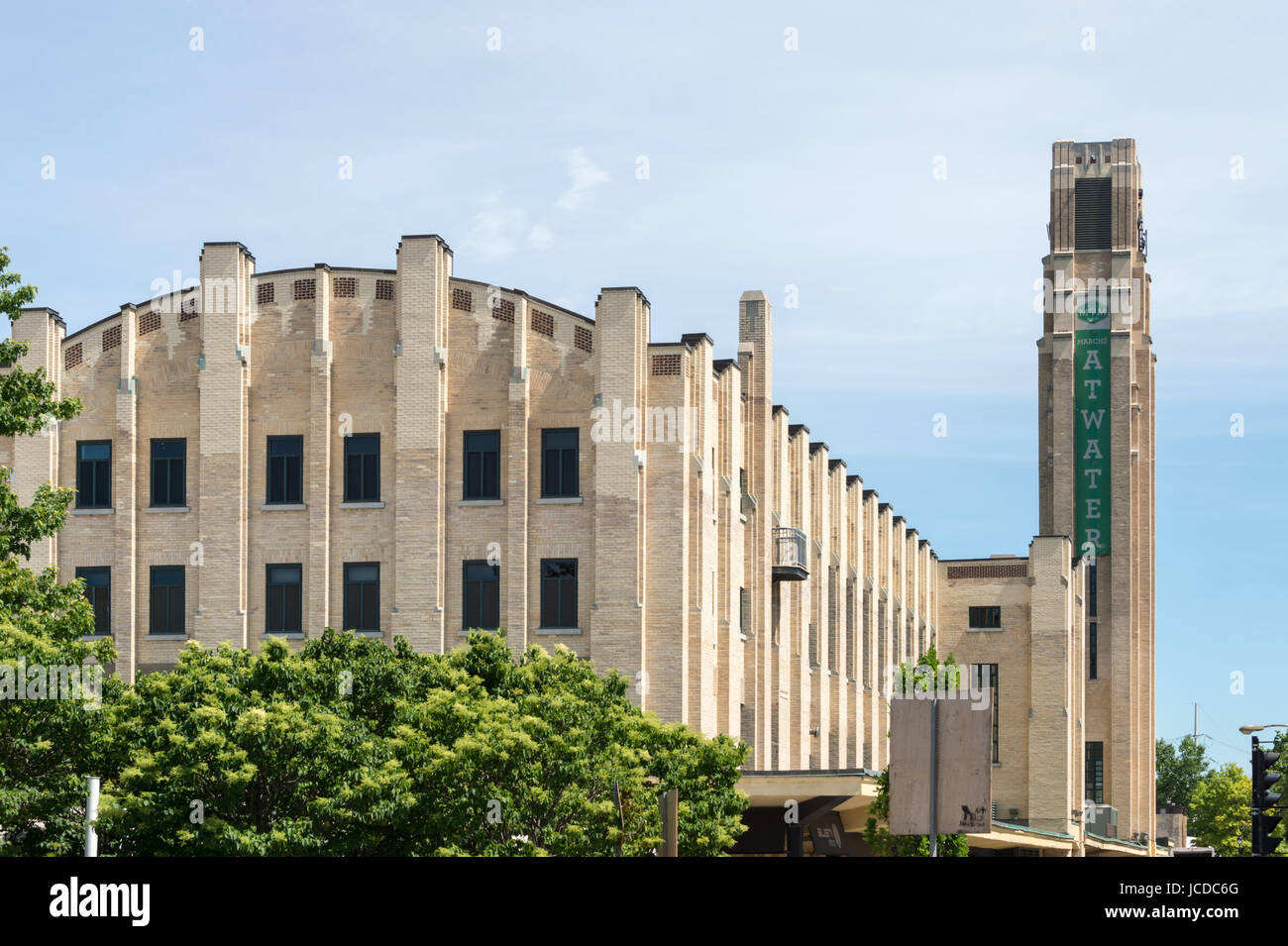 Marché Atwater à Montréal, QC, Canada (Juin 2017 Banque D'Images