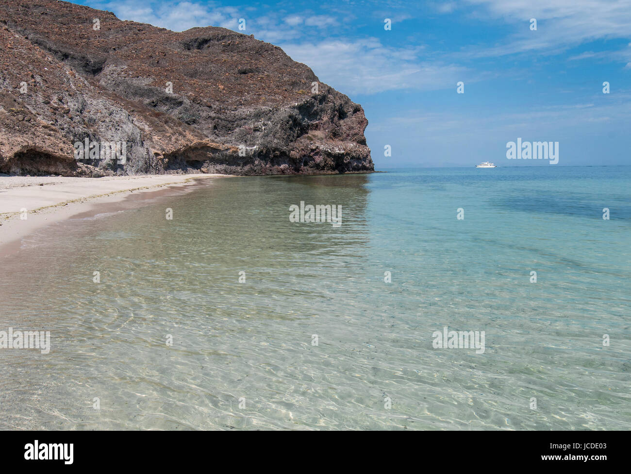 Plage Tecolote La Paz, Baja California Sur. Le Mexique Banque D'Images