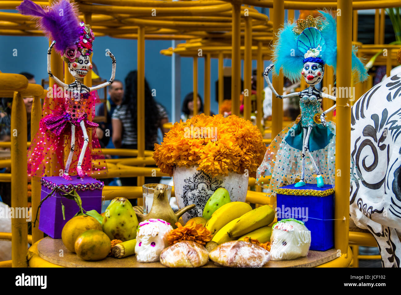 Le Jour des Morts (Dia de los Muertos) Décoration - Mexico, Mexique Banque D'Images