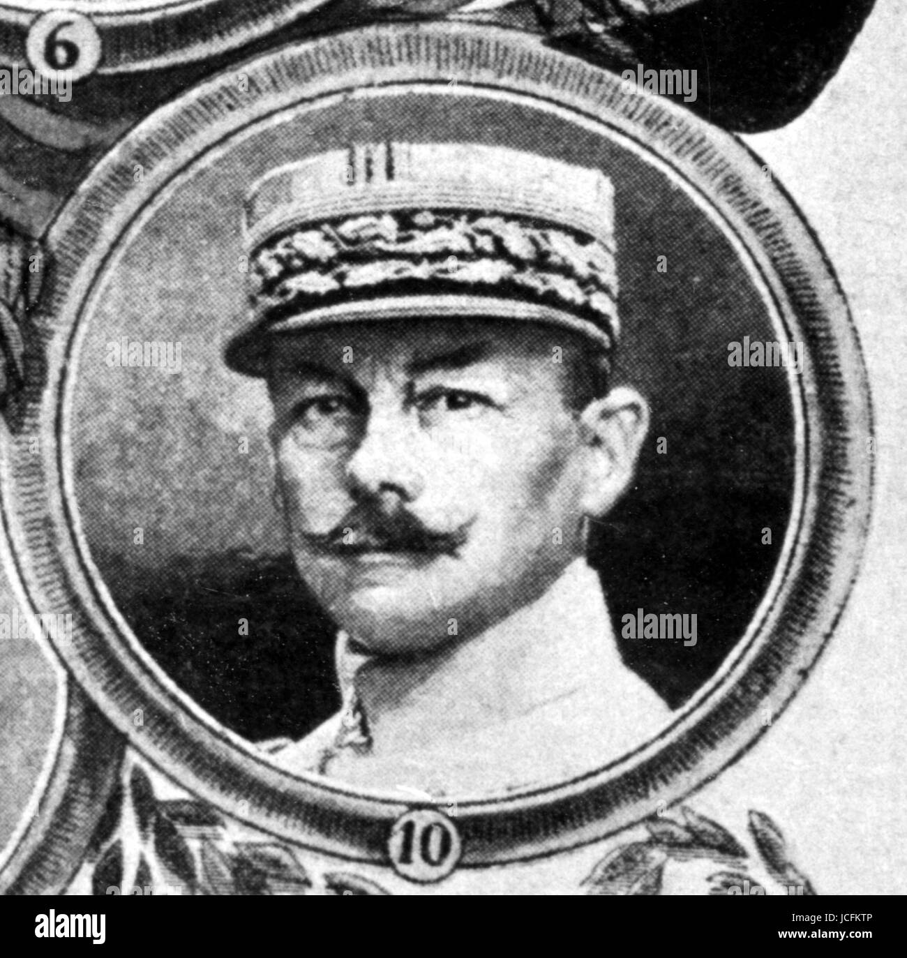 Portrait du général George Louis Humbert (1862-1921), le français milicien pendant la Première Guerre mondiale. Banque D'Images
