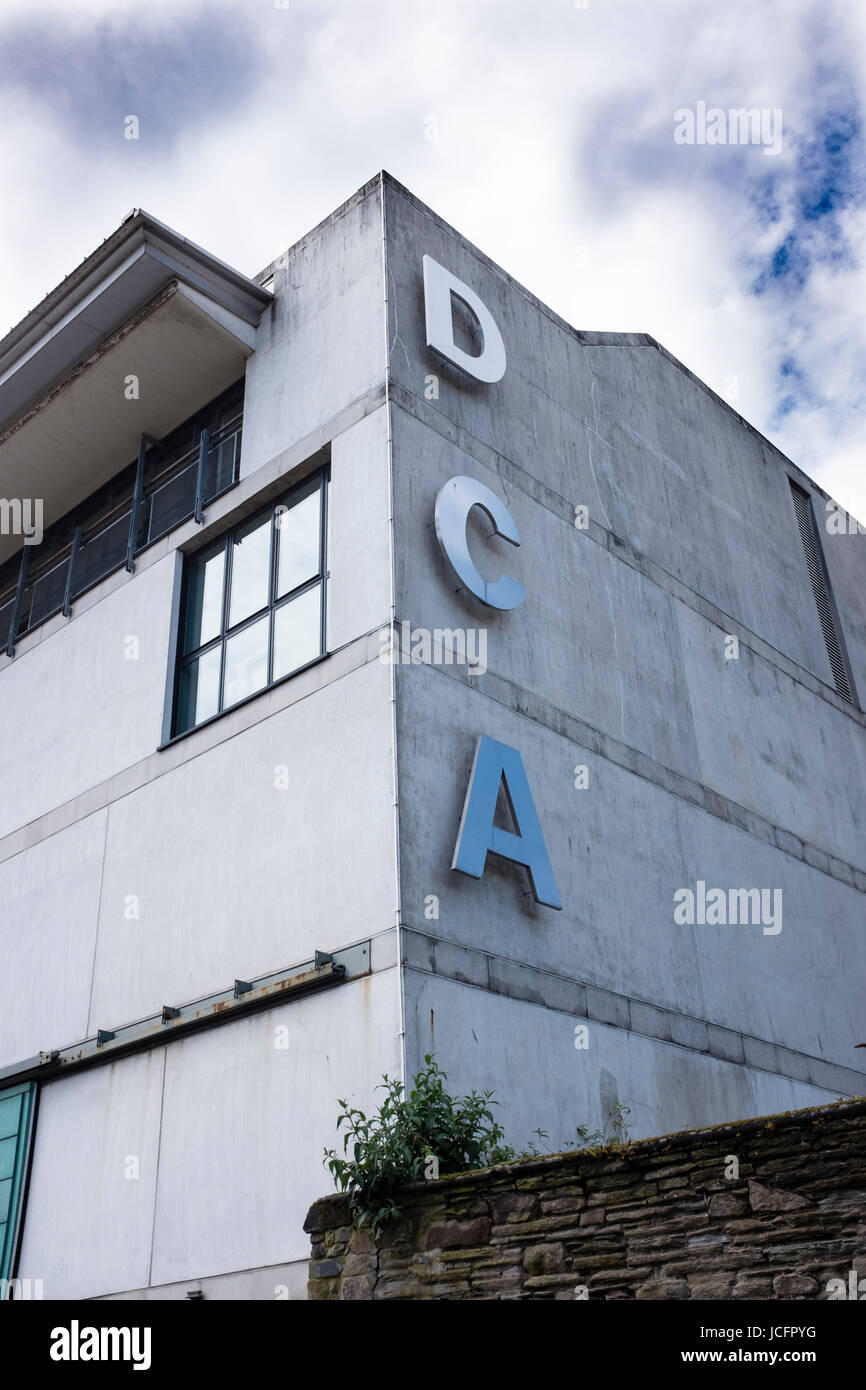 Dundee Contemporary Arts Center (DCA) dans la région de Dundee, Ecosse, Royaume-Uni Banque D'Images