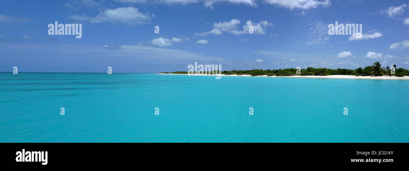 Low Bay Beach, Barbuda Banque D'Images