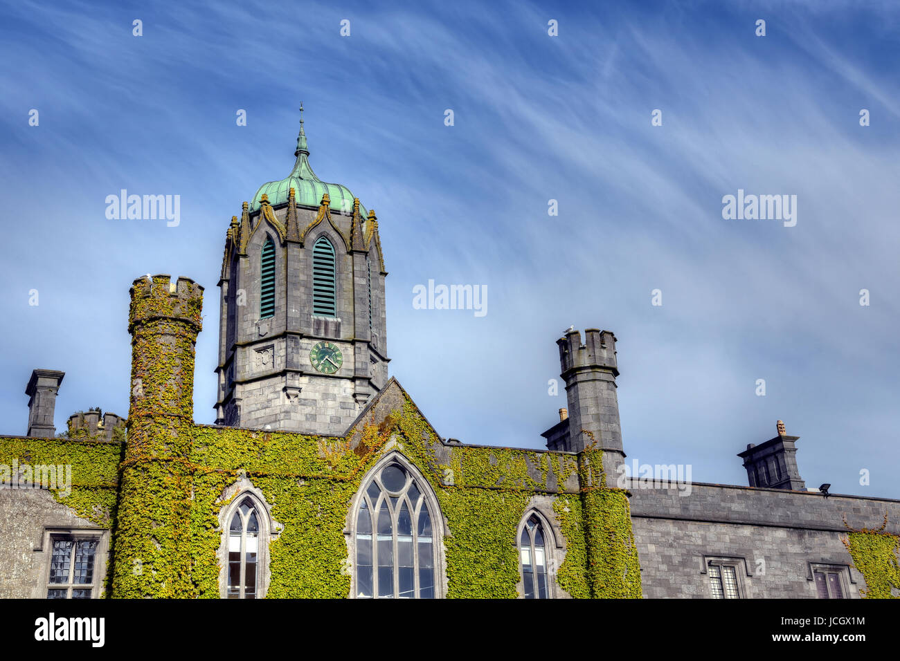 GALWAY, IRLANDE - 2 juin 2017L'Université nationale d'Irlande à Galway. Banque D'Images