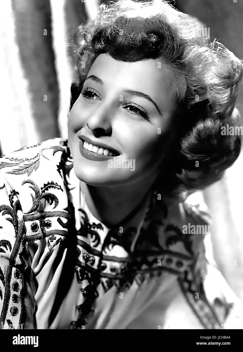 LARAINE DAY (1920-2007) Actrice américaine en 1942 Banque D'Images