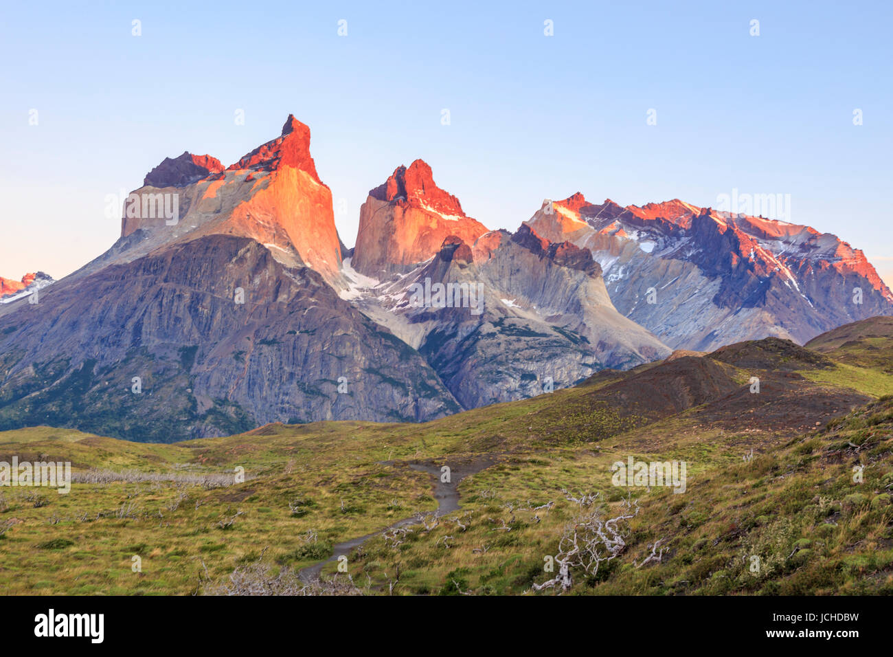 Nationalpark, Torres del Paine, ( , Parque Nacional Torres del Paine), von der bekanntesten ist Nationalparks in ,Patagonien, Chili, Banque D'Images