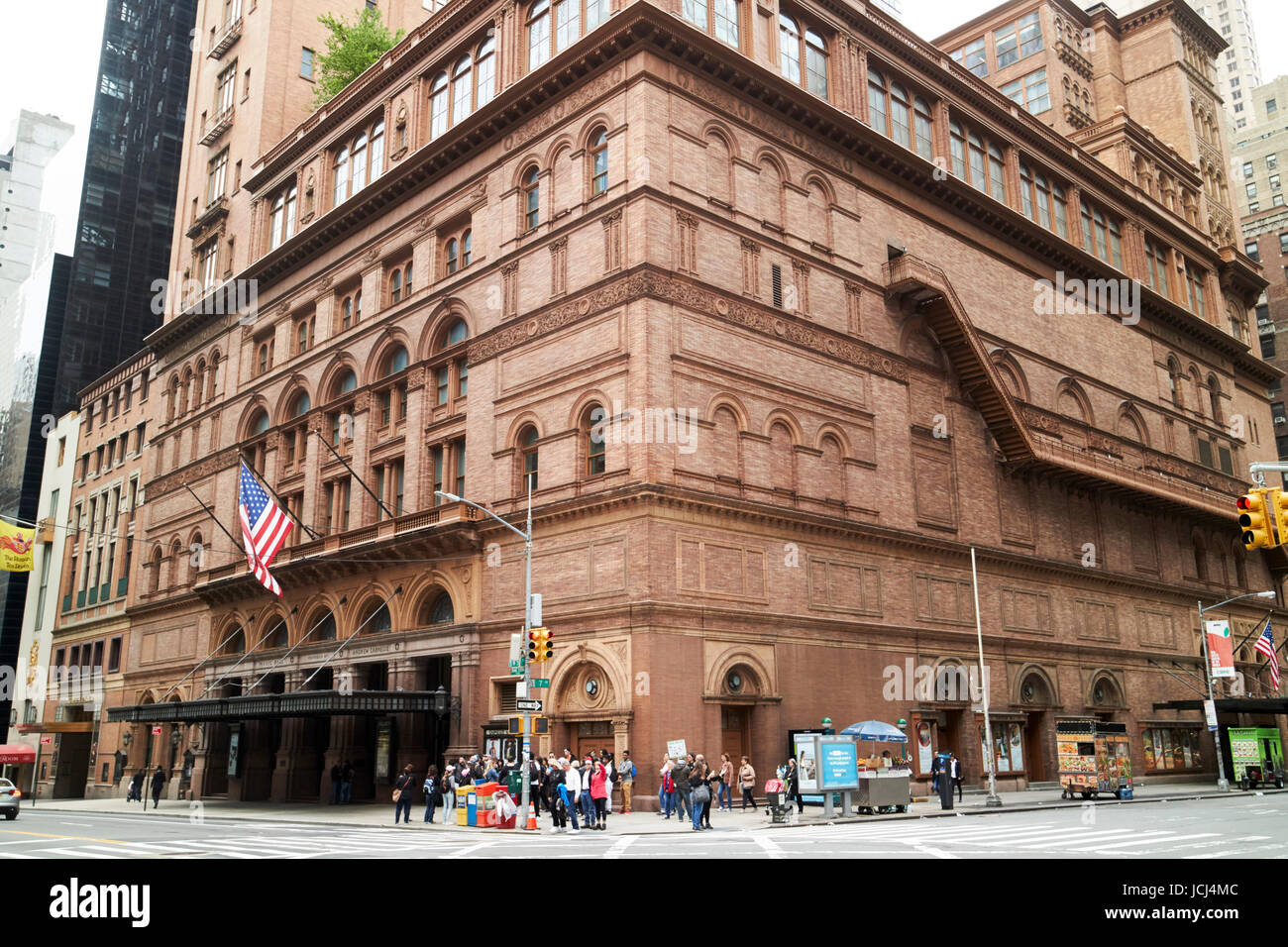 Lieu Carnegie hall New York City USA Banque D'Images