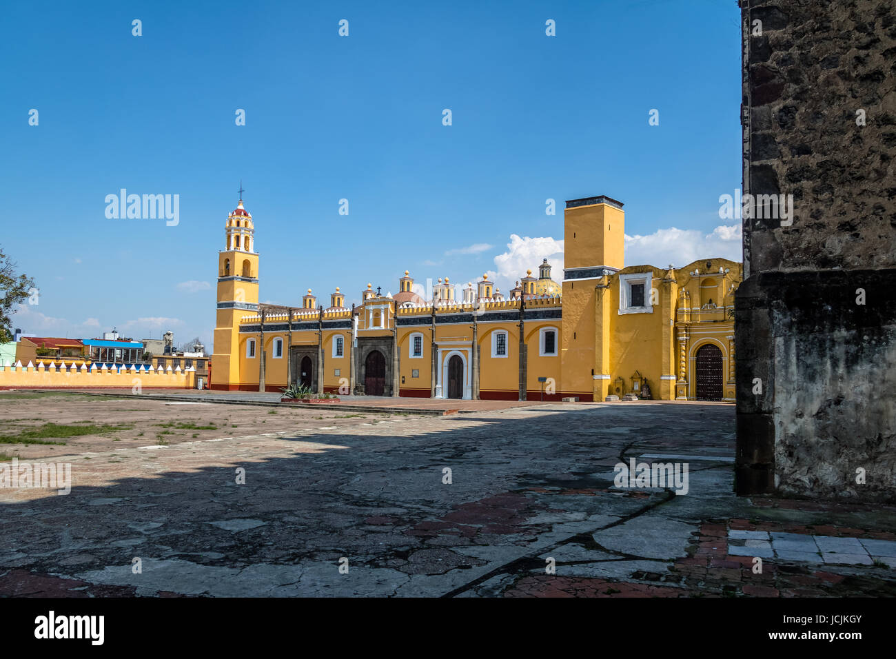 Saint Gabriel Archange friary (Convento de San Gabriel) - Cholula, Puebla, Mexique Banque D'Images