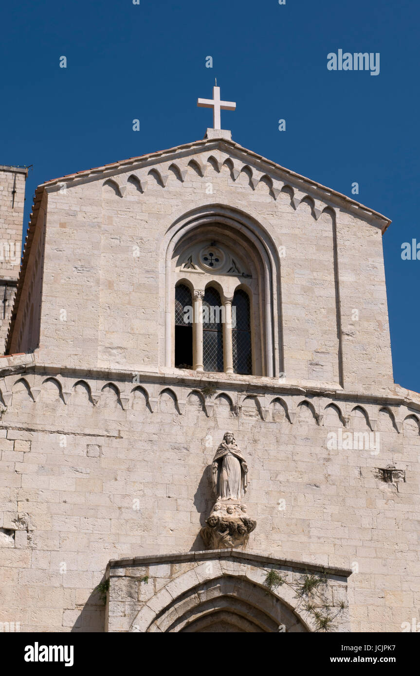 Notre-Dame-du-Puy Cathédrale, Grasse, Provence, France. Banque D'Images