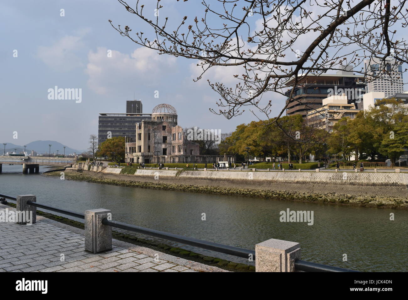 Mémorial de la paix, Hiroshima, Japon Banque D'Images