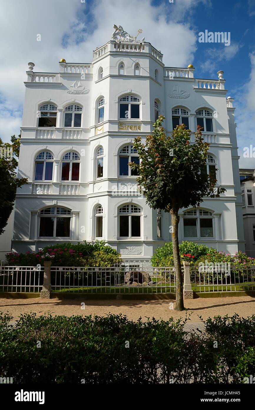 Ostseebad Binz, Sirene Villa (1911) Banque D'Images