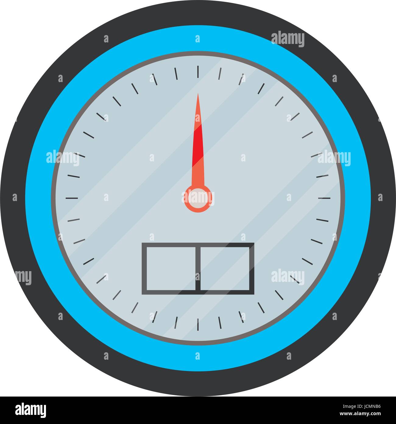 Image couleur de compteur d'eau libre Illustration de Vecteur