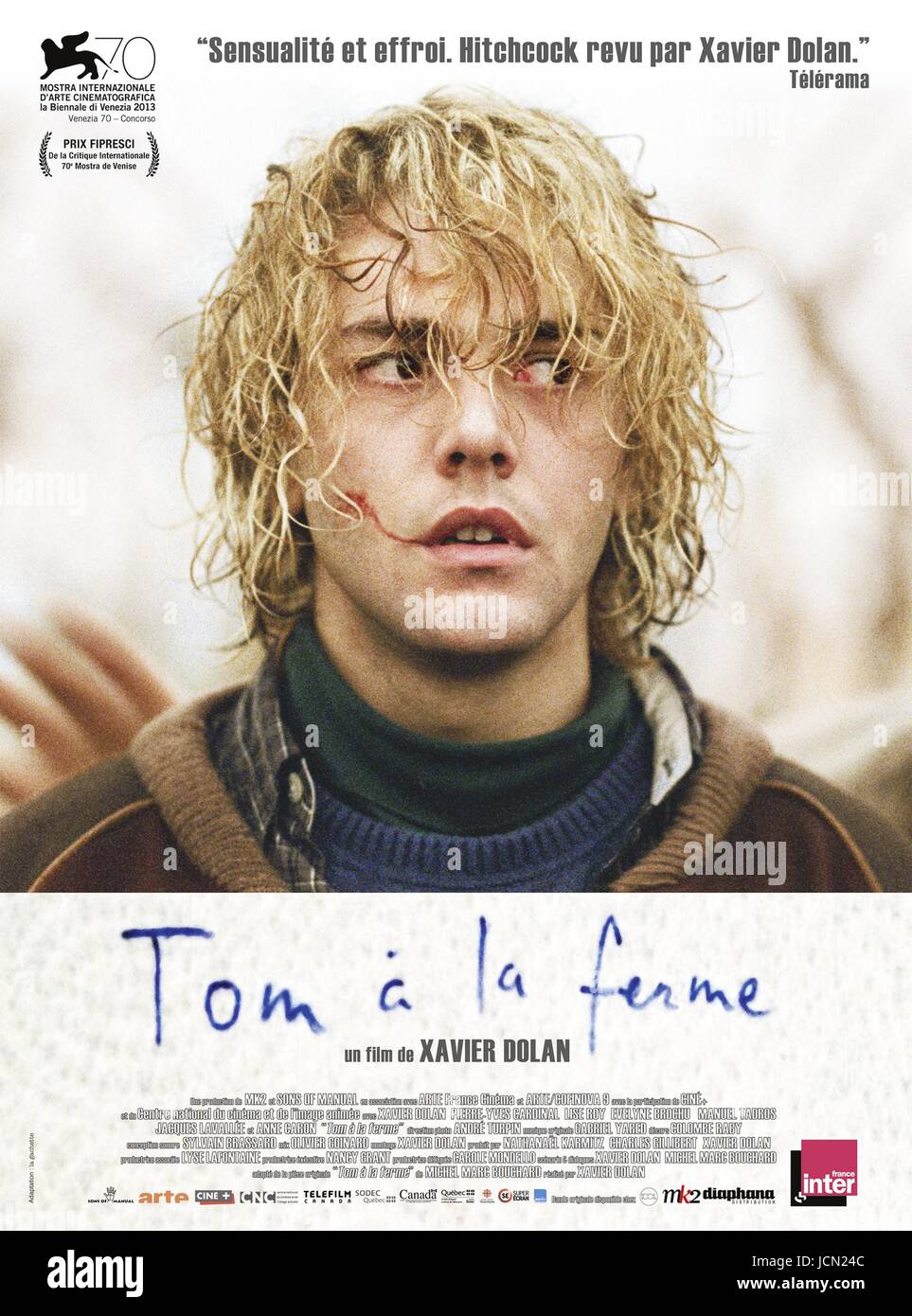 Tom a la ferme Banque D'Images