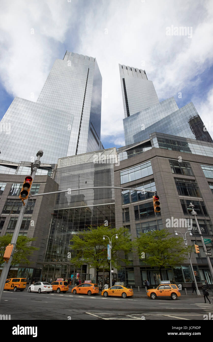 Le Time Warner Center New York USA Banque D'Images