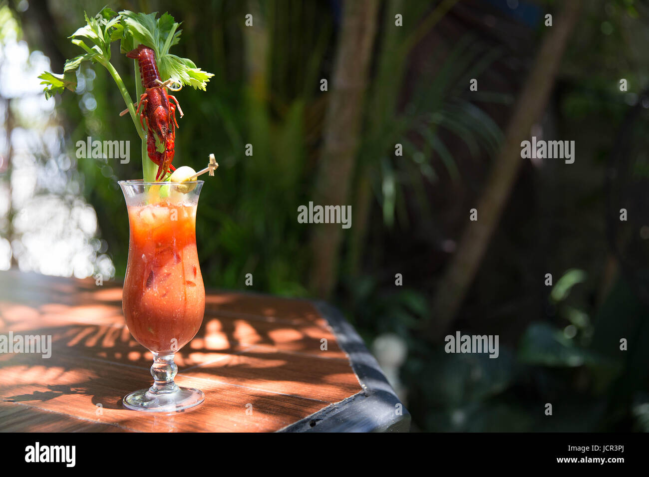 Cajun créole / Bloody Mary Banque D'Images