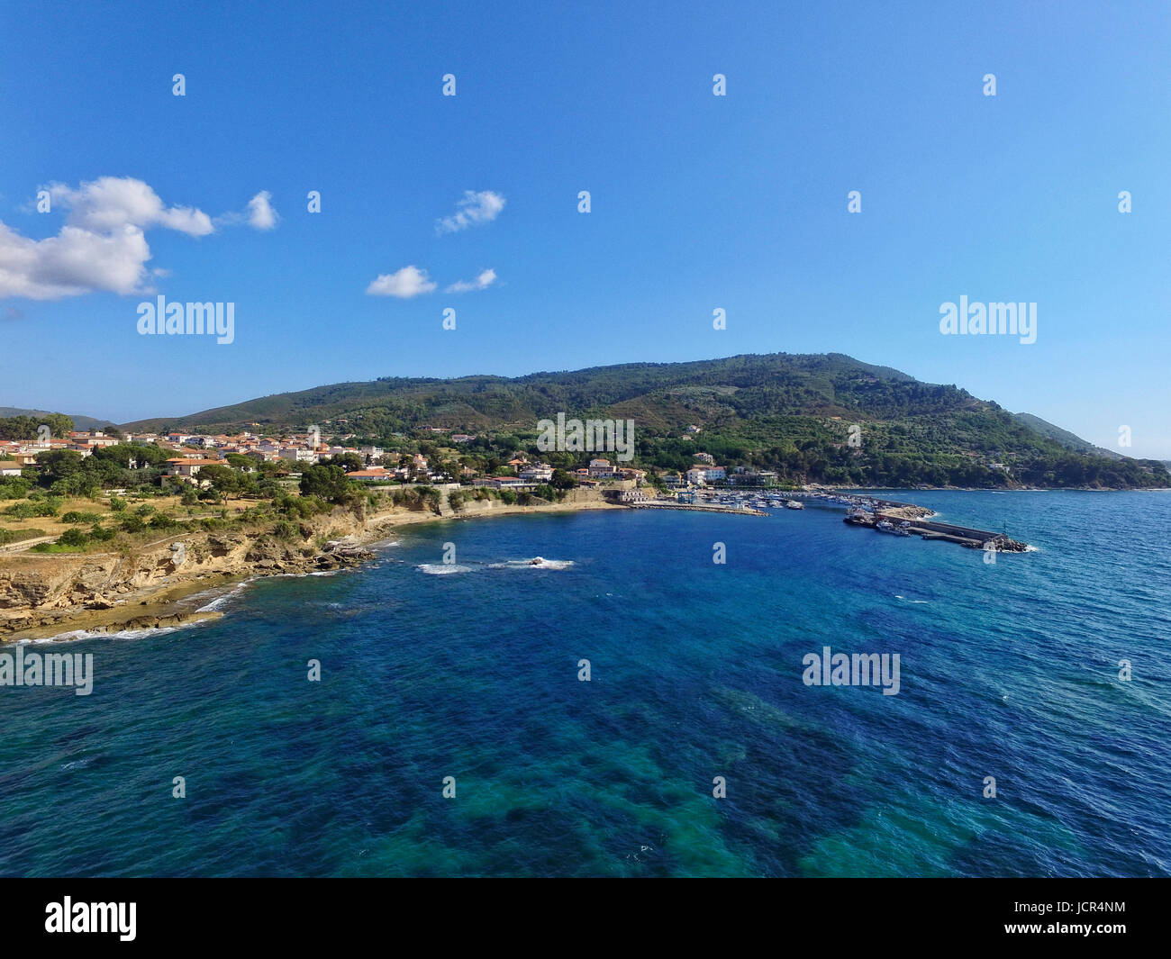 De San Marco di Castellabate, sud de l'Italie, Cilento, Italie Banque D'Images