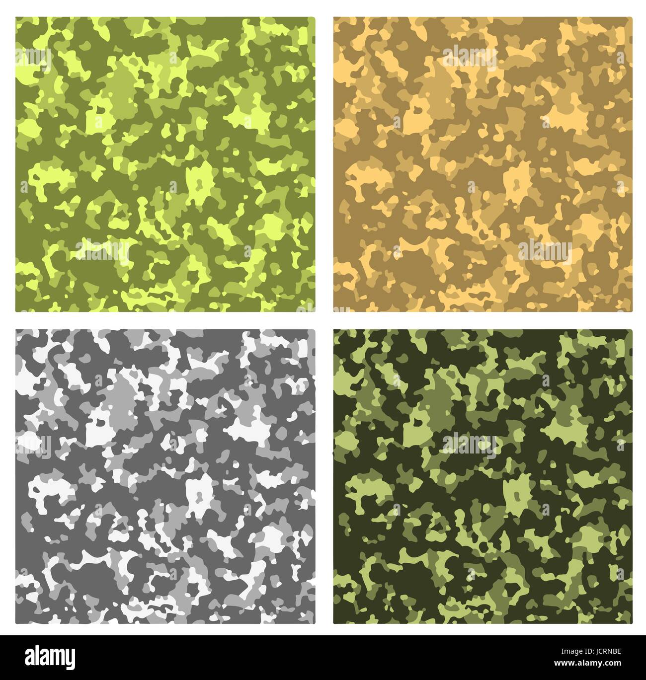 Motifs de camouflage pixel transparent Set Background. Illustration de Vecteur