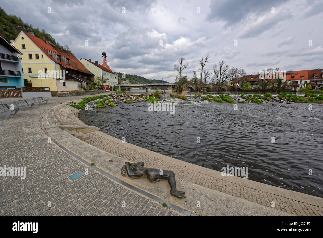 Die Naab und ist ein linker nördlicher Nebenfluss der Donau in der Oberpfalz in Ostbayern