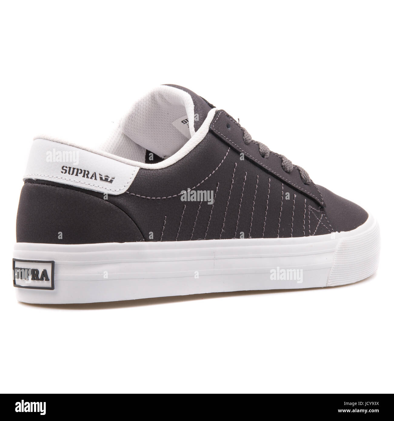 Supra-charbon Belmont off White Men's Sport Chaussures - S58007 Banque D'Images