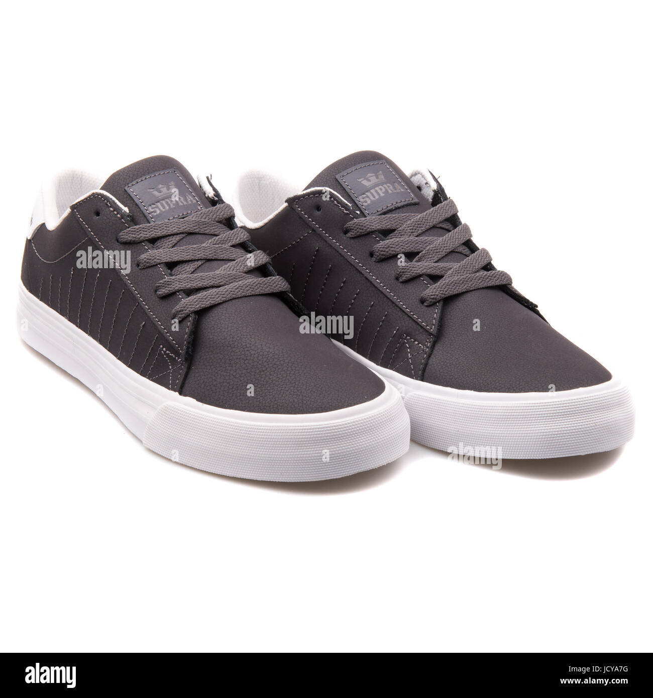 Supra-charbon Belmont off White Men's Sport Chaussures - S58007 Banque D'Images