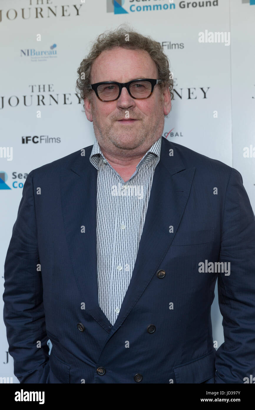 New York, NY USA - 15 juin 2017 : Colm Meaney assiste à la première mondiale au centre de la SFI Voyage Banque D'Images