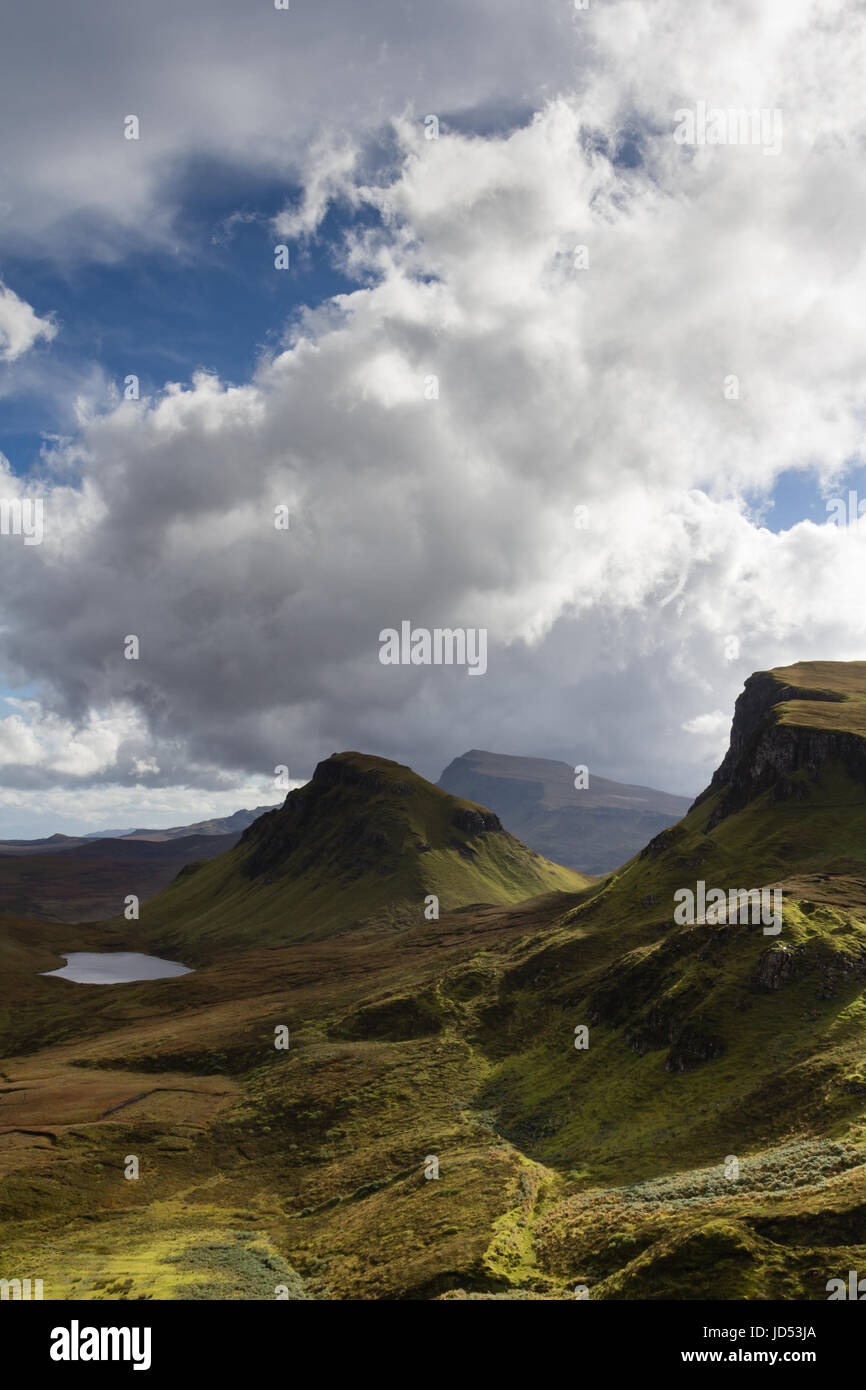 Le Quiraing, île de Skye Banque D'Images