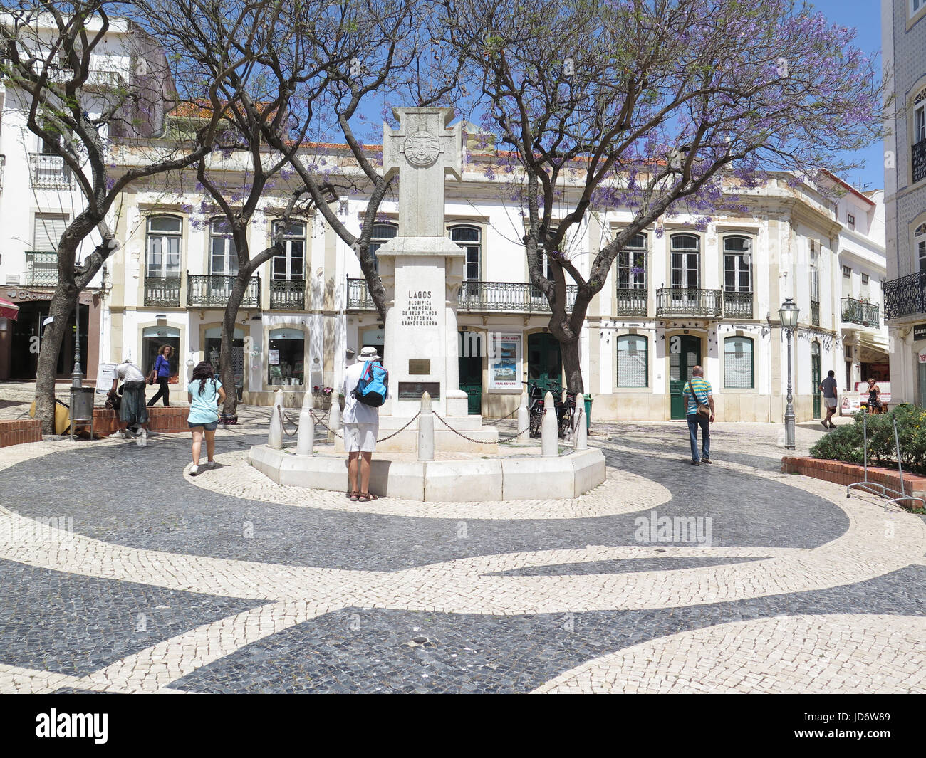 War Memorial, Lagos, Portugal Banque D'Images