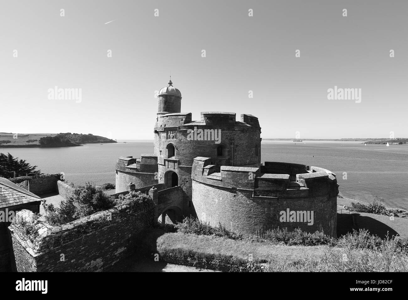 Château de st Mawes Cornwall Banque D'Images