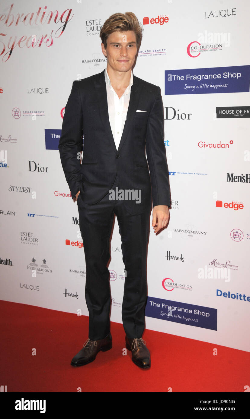 La Fragrance Foundation Awards 2017 qui a eu lieu à La Brasserie - Arrivées avec : Oliver Cheshire Où : London, Royaume-Uni Quand : 18 mai 2017 Banque D'Images