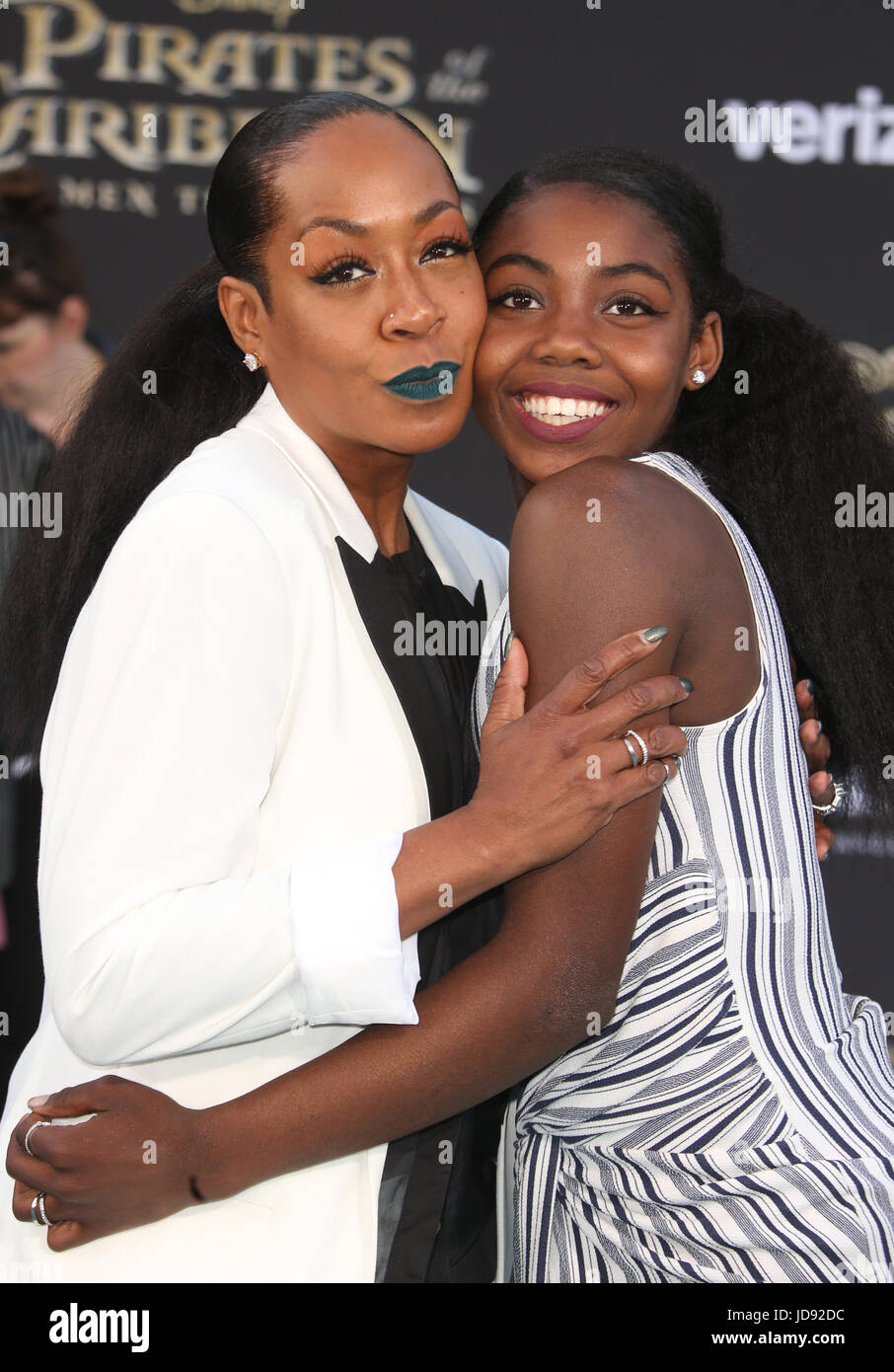 Tichina arnold and alijah kai haggins Banque de photographies et d