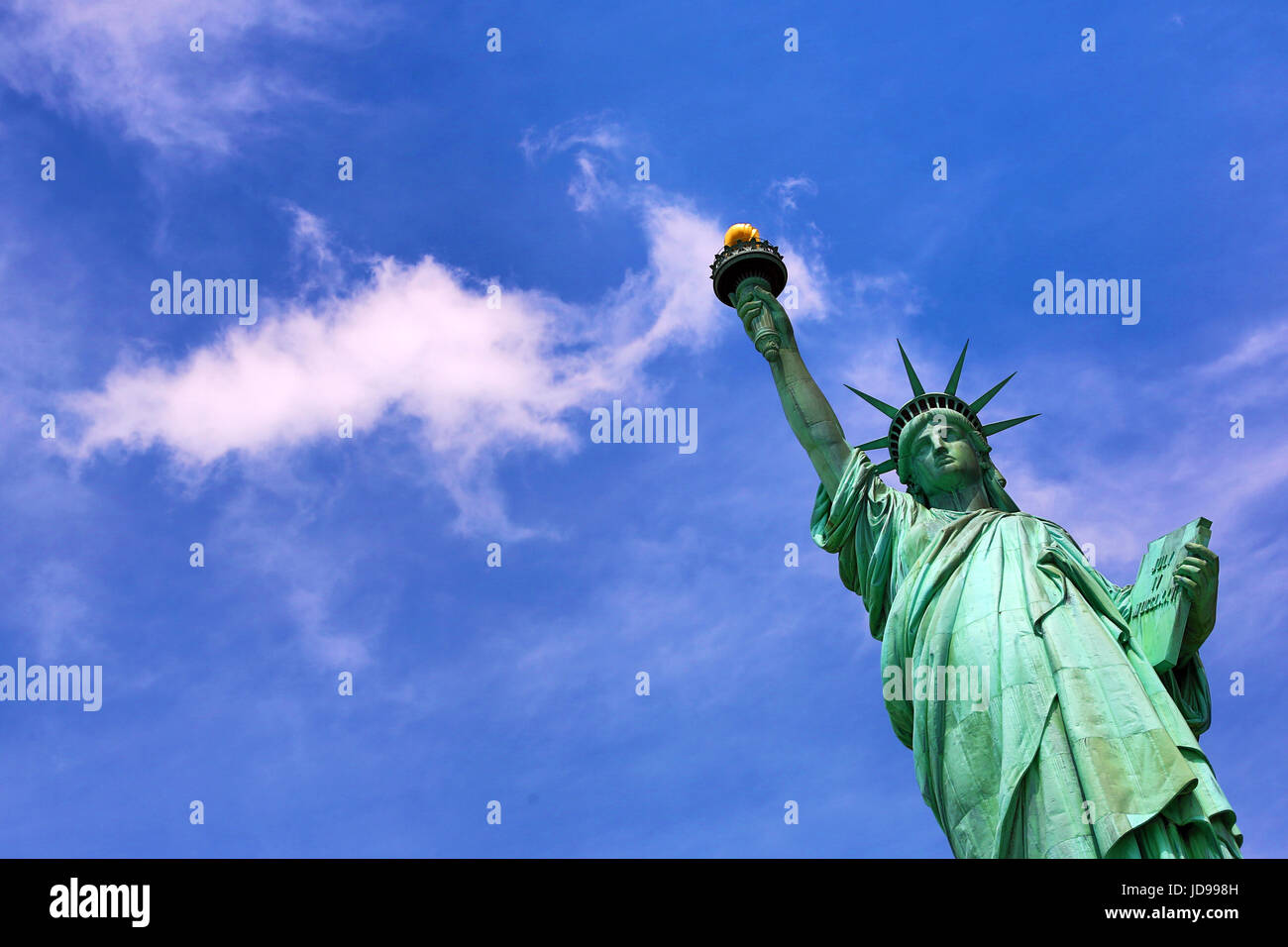 La Statue de la liberté, New York City, New York, USA Banque D'Images