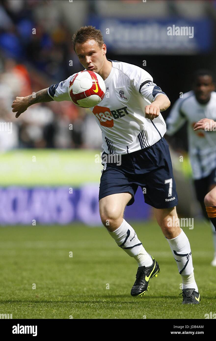 MATT TAYLOR BOLTON WANDERERS FC STADE REEBOK BOLTON ANGLETERRE 16 Mai 2009 Banque D'Images