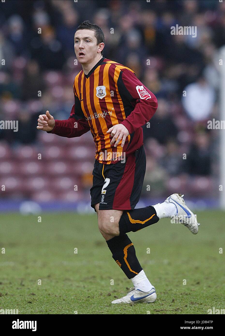 PAUL ARNISON BRADFORD CITY FC VALLEY PARADE BRADFORD ANGLETERRE 14 Février 2009 Banque D'Images