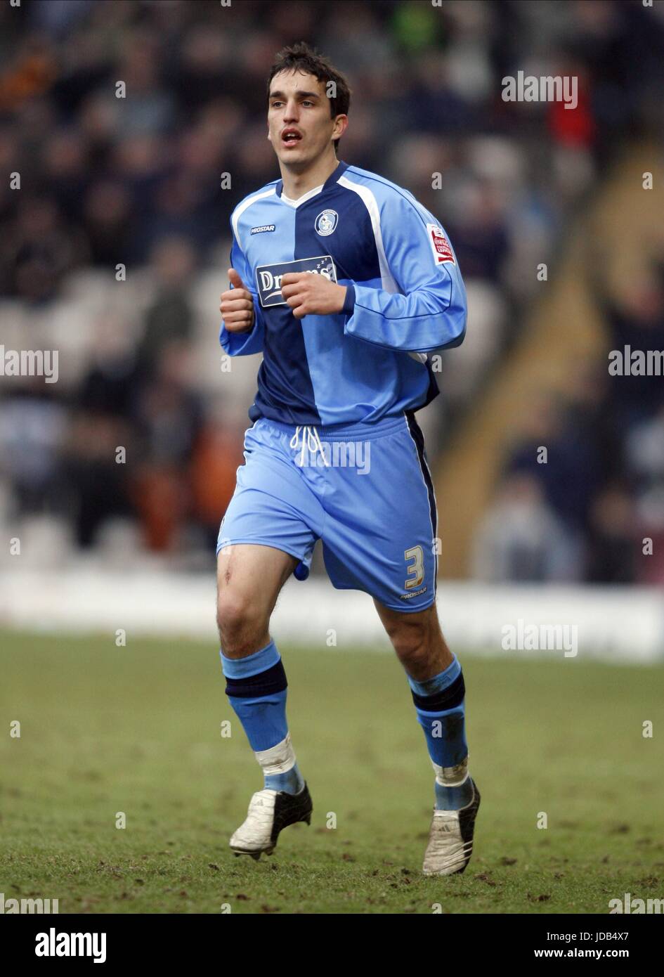 CRAIG WOODMAN WYCOMBE WANDERERS FC VALLEY PARADE BRADFORD ANGLETERRE 14 Février 2009 Banque D'Images