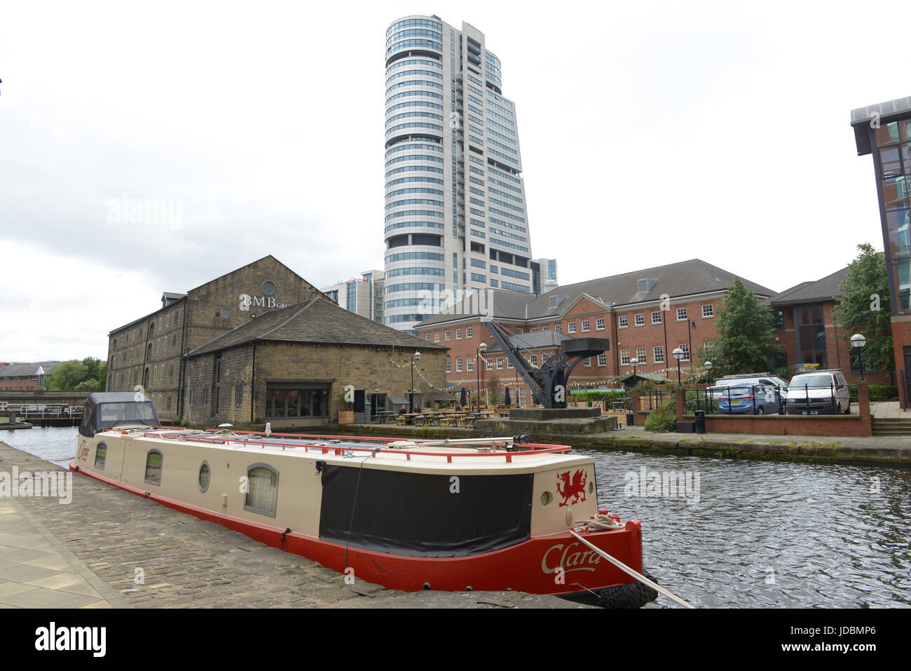 Bridgewater Place, Leeds, West Yorkshire, Royaume-Uni. Banque D'Images